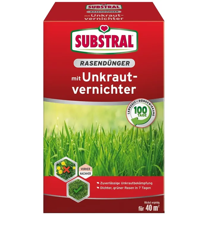 Rasendünger mit Unkrautvernichter 800 g Direkt Vom Hersteller